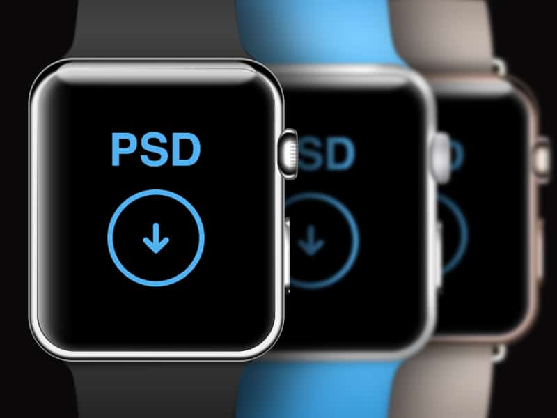 Watch PSD Template