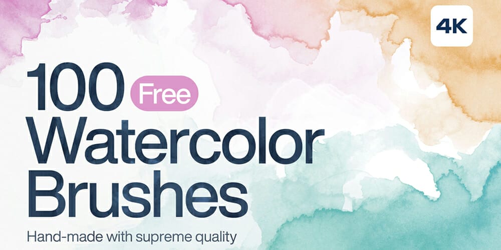 Collection of Best Photoshop Brushes 22 Watercolor Photoshop Brushes