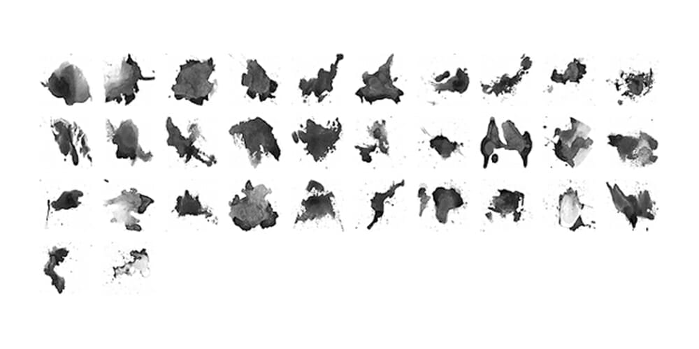 Collection of Best Photoshop Brushes 23 Watercolor Splatter Brushes