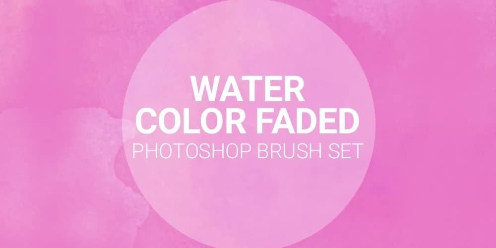 Collection of Best Photoshop Brushes 39 Watercolour Faded Texture Photoshop Brush