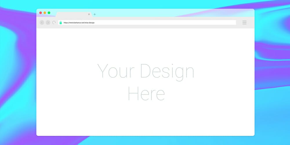 Web Browser Mockup