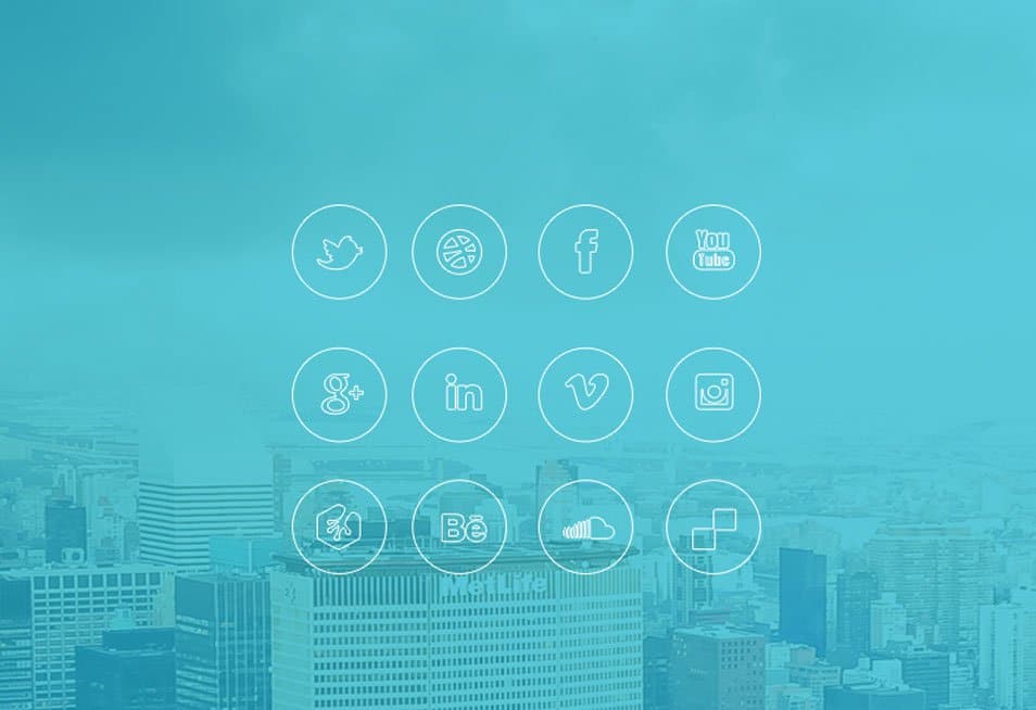 250+ Ultimate Collection of Free Line Icon Sets 114 iOS 7 style free social media icon PSD