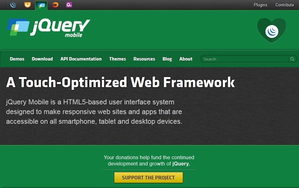 jQuery Mobile