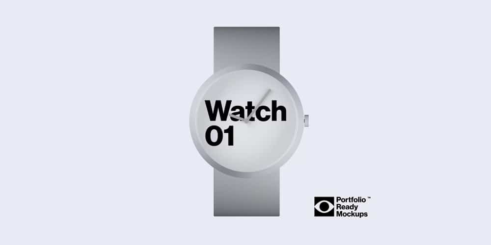 photorealistic watch mockup