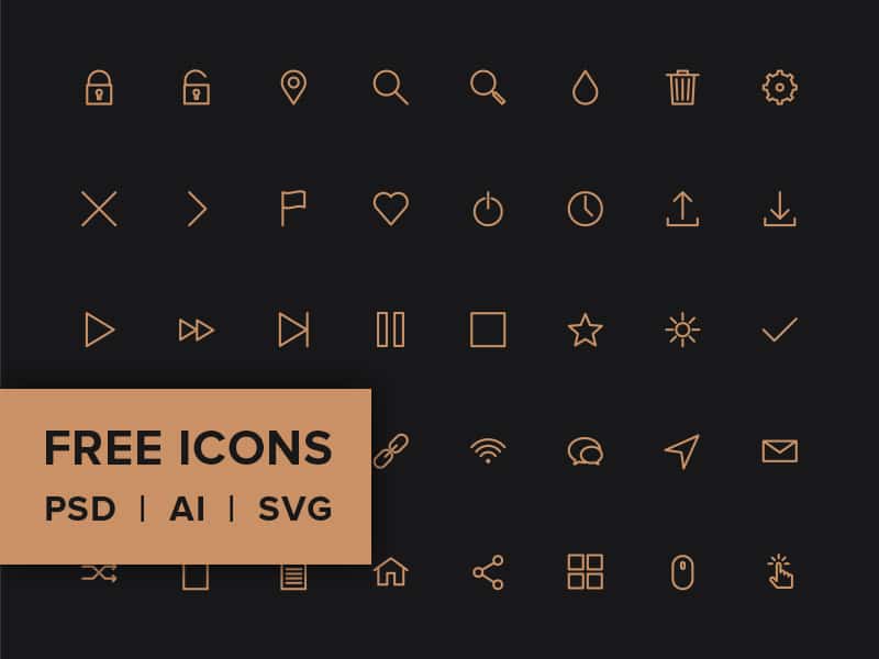 Latest Collection of Free SVG Icons & Illustrations 247 tiny icons