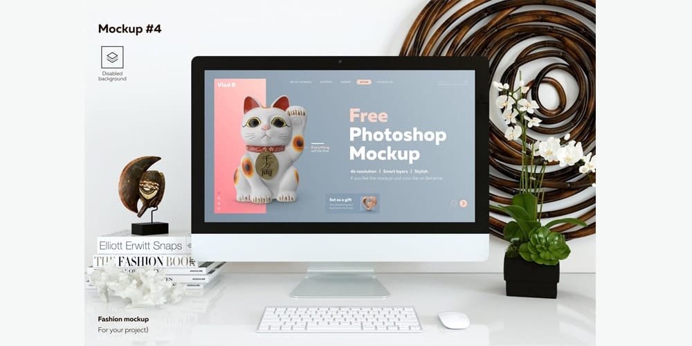 5 Free Photoshop mockups