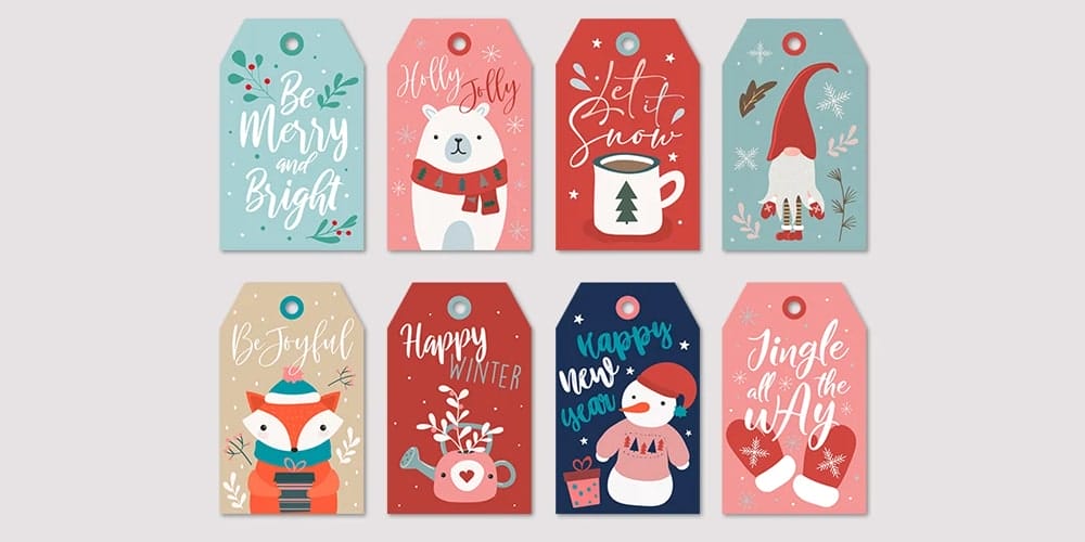 Christmas-Label-Templates