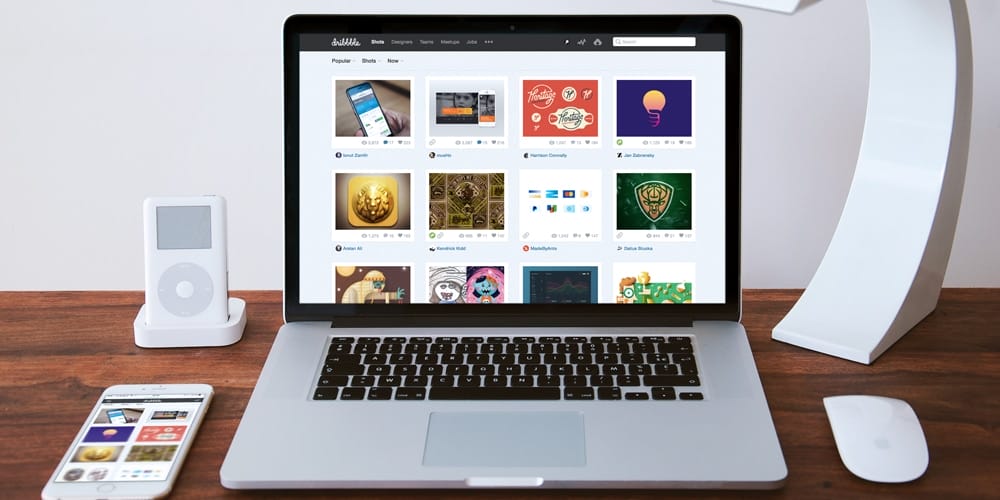 Free Workspace Mockup Design Templates 268 Elegant Laptop Mockup