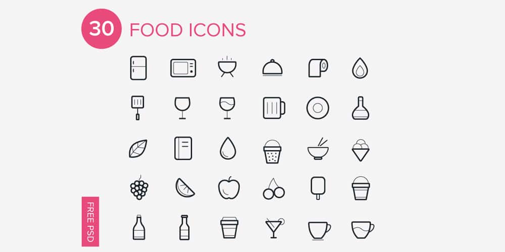 Foods Icons