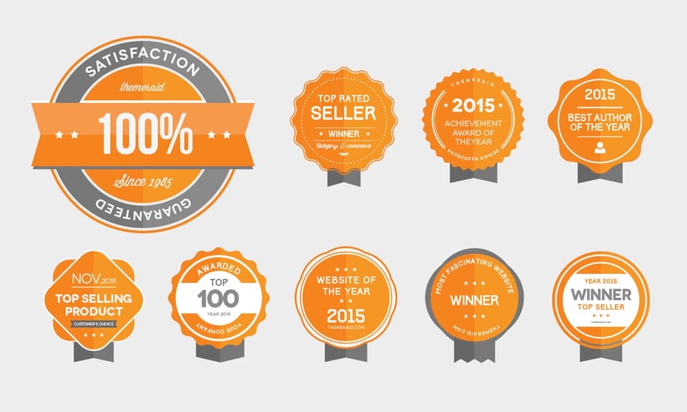 Free Award Badges Vector