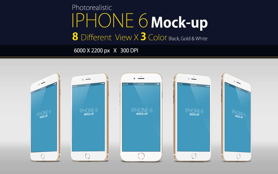 Free IPhone 6 Mock up