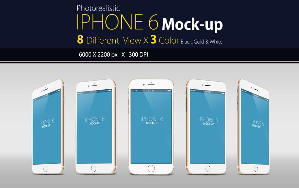 Free IPhone 6 Mock up