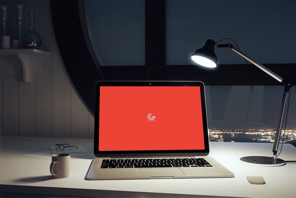 Free Laptop Screen Mockup