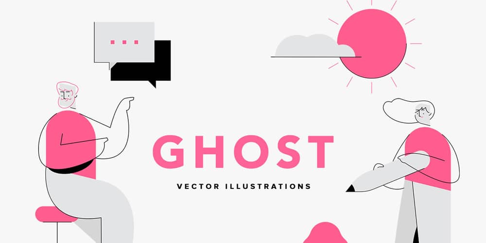 Ghost-Vector-Illustrations