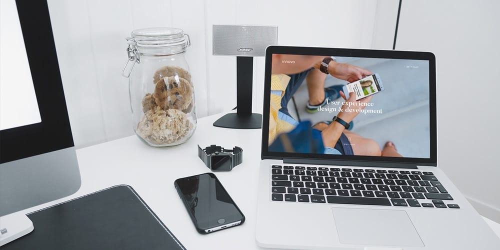 Free Workspace Mockup Design Templates 194 Macbook Mockup