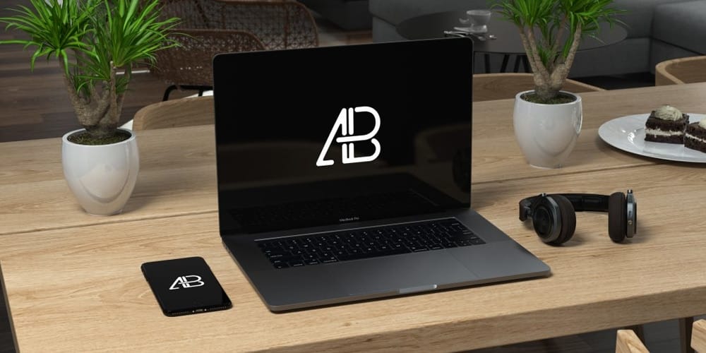 Free Workspace Mockup Design Templates 293 Macbook Pro 2016 Mockup