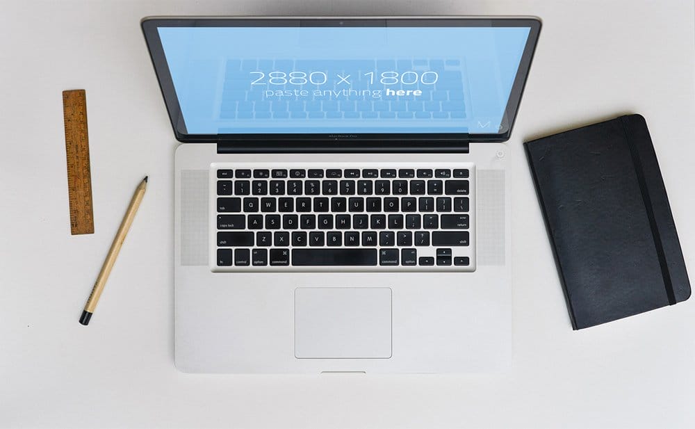 Free Workspace Mockup Design Templates 210 Macbook Pro and Air Mockups PSD