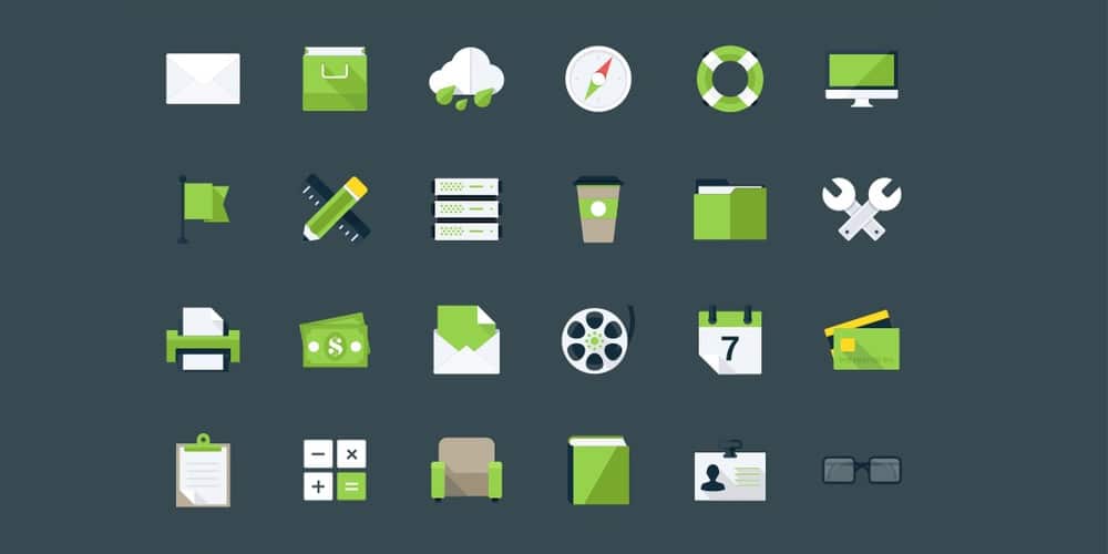 Modern Flat Icons