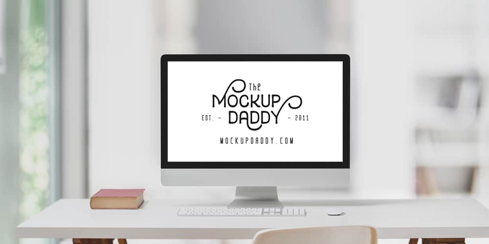 Modern Workspace Mockup