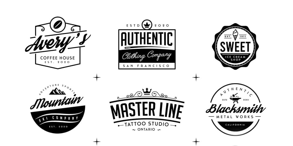 Professional Editable Logo Templates