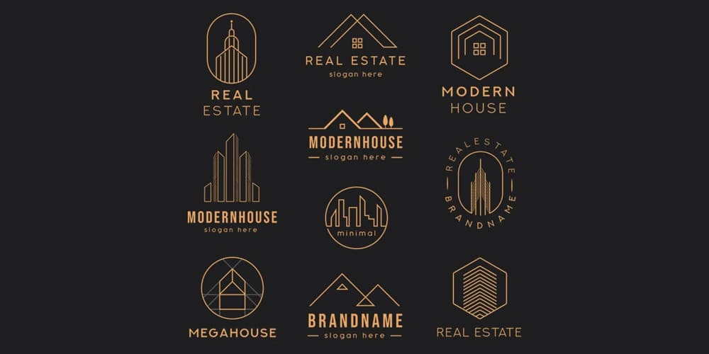 Real Estate Logo Templates