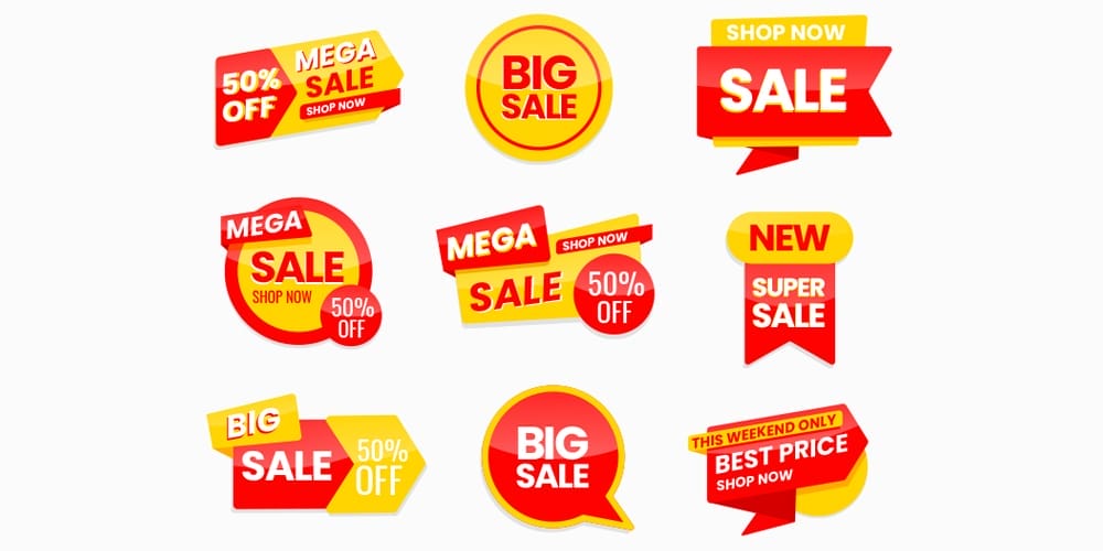 Sales Stickers