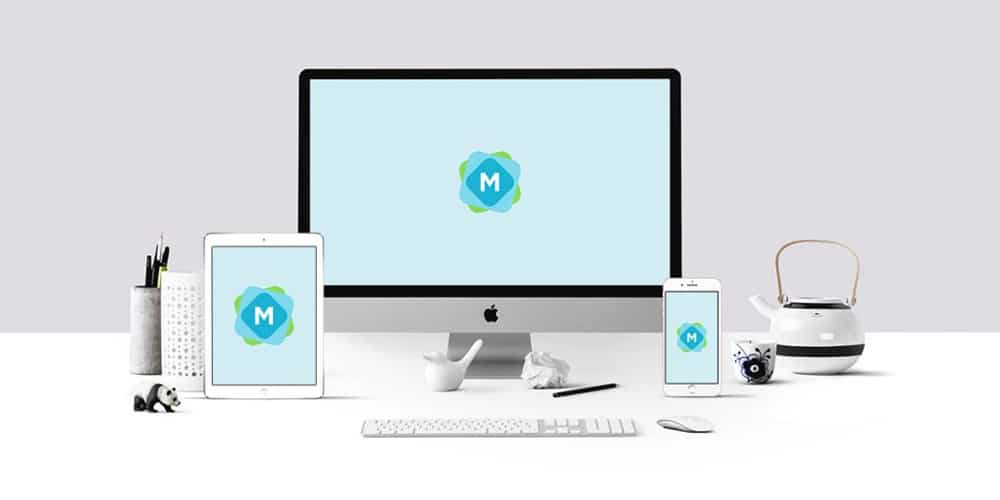 Stylish Workspace Mockup