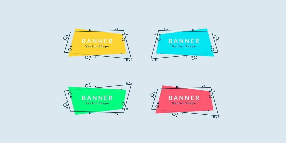 Vector Banner Set