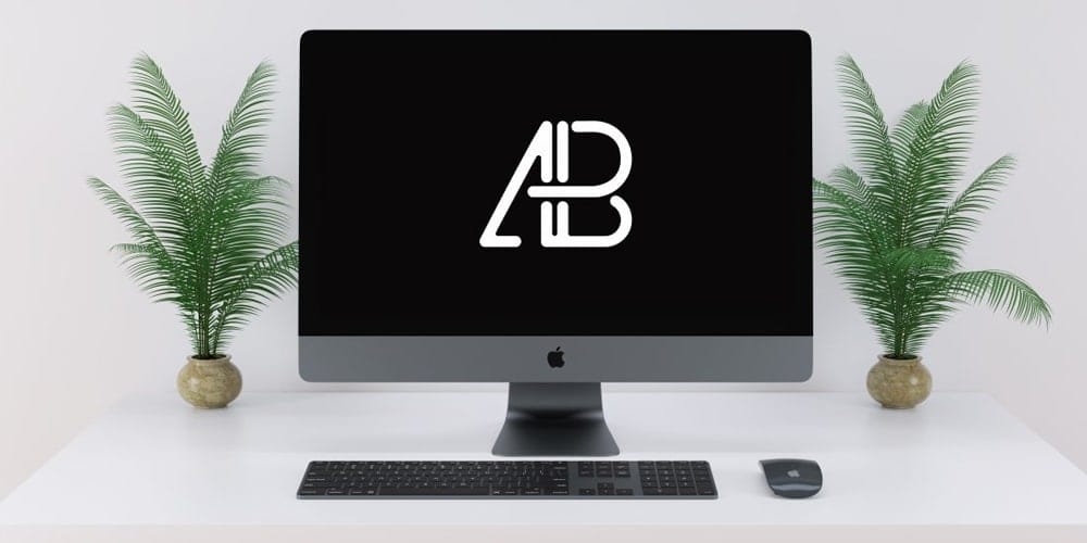 iMac Pro Mockup PSD