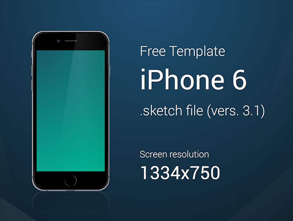 iPhone 6 - Free Template