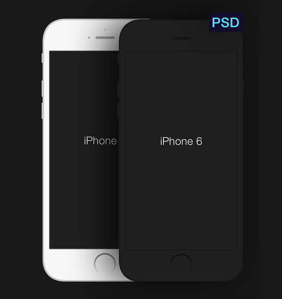 iPhone 6 Minimal PSD