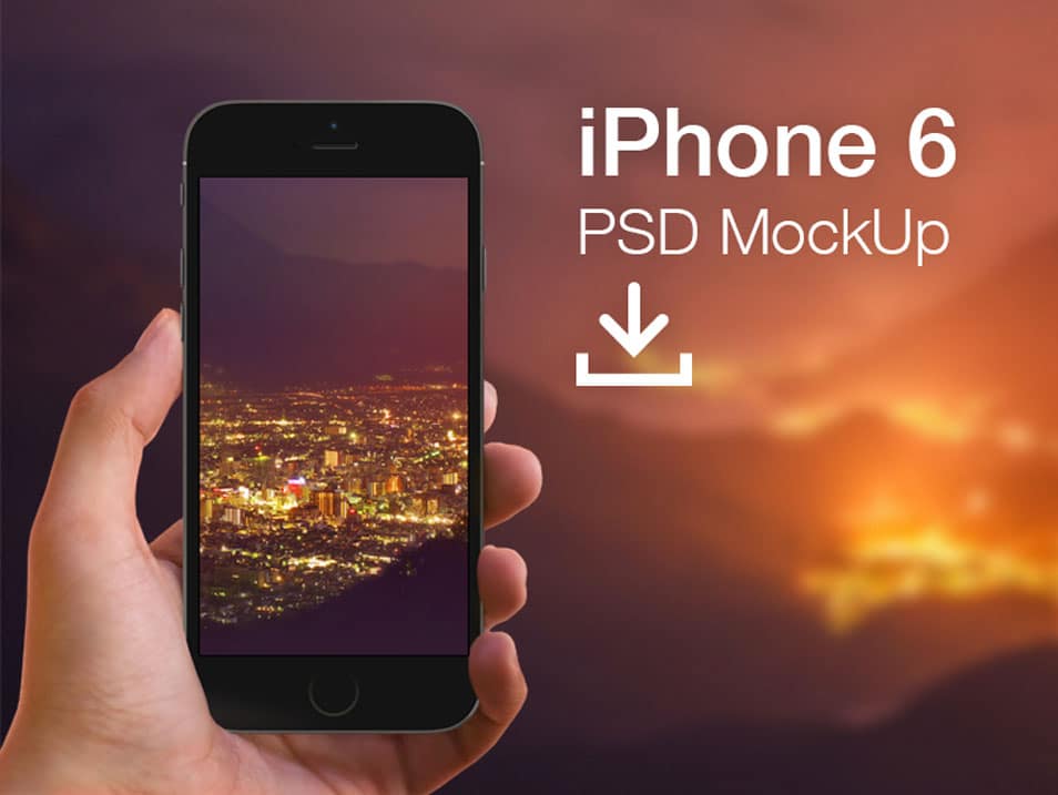 iPhone 6 MockUp