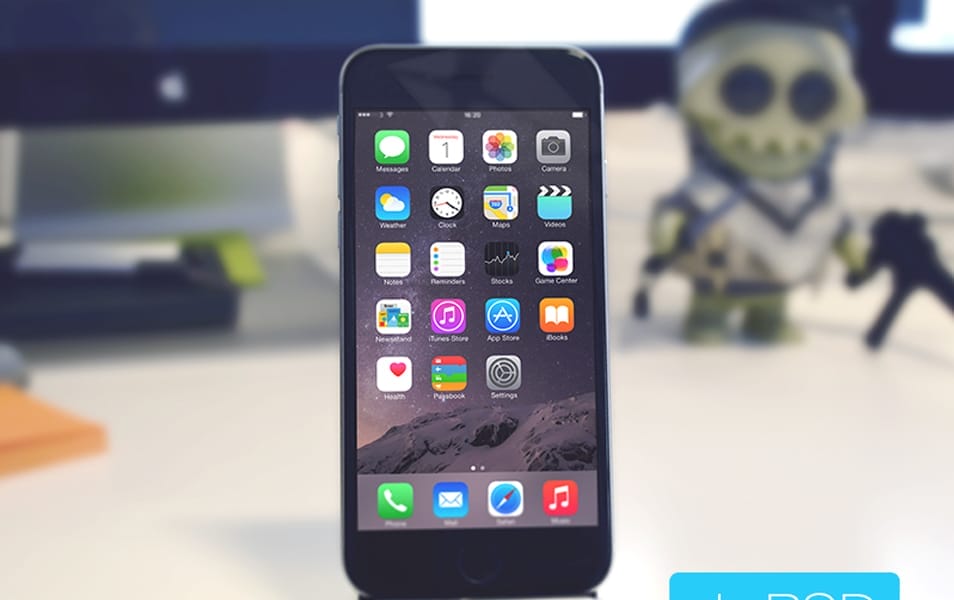 iPhone 6 Mockup Free PSD