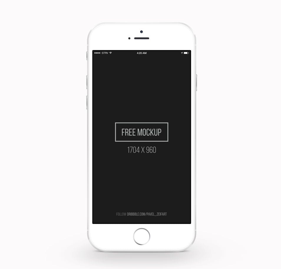 iPhone 6 PSD Mockup