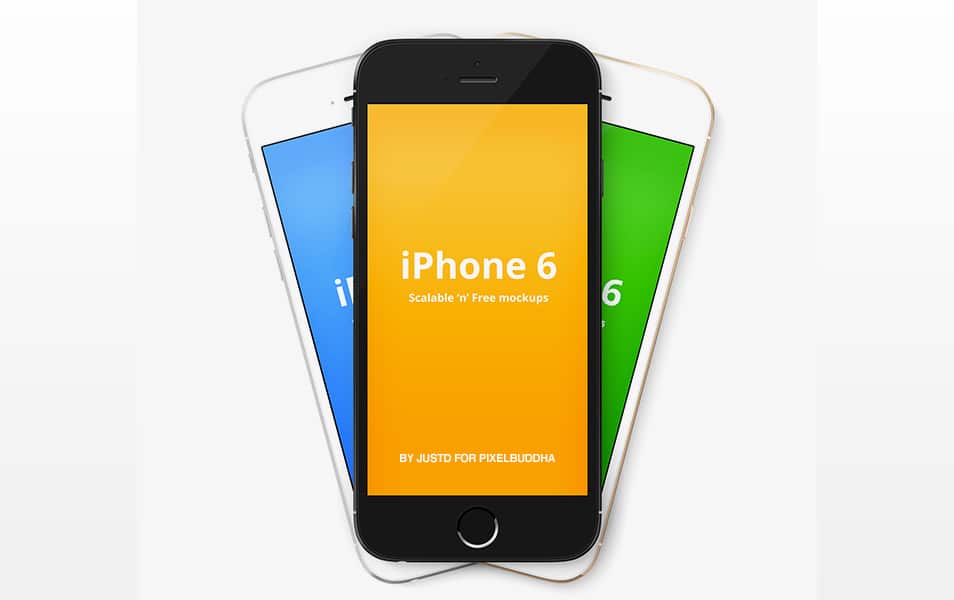 iPhone 6 Vector Mockups