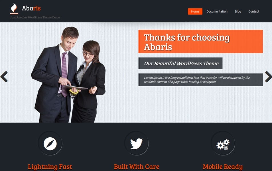150+ Best Free Wordpress Portfolio Themes 2025 94 Abaris Free Portfolio WordPress Theme
