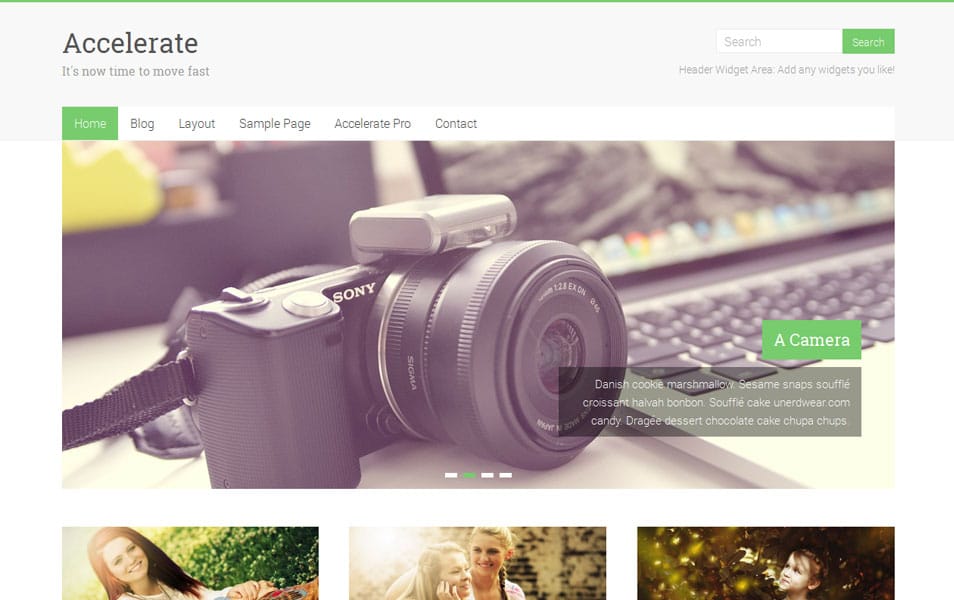 150+ Best Free Wordpress Portfolio Themes 2025 98 Accelerate Free Portfolio WordPress Theme