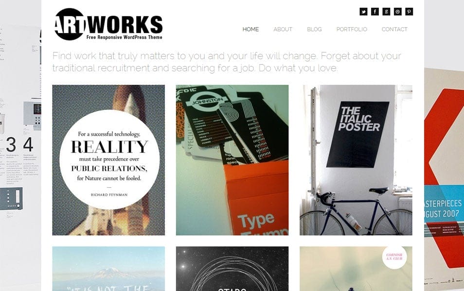 100+ Free Photography WordPress Themes 2024 54 Art Works Free Photography WordPress Theme