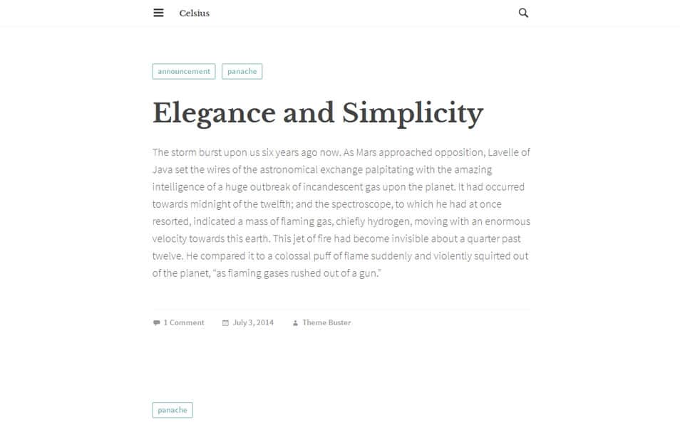 100+ Free Photography WordPress Themes 2024 69 Celsius Free Photography WordPress Theme