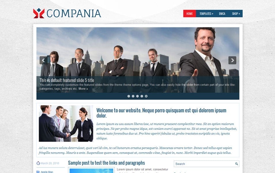 150+ Best Free Wordpress Portfolio Themes 2025 62 Compania Free Portfolio WordPress Theme