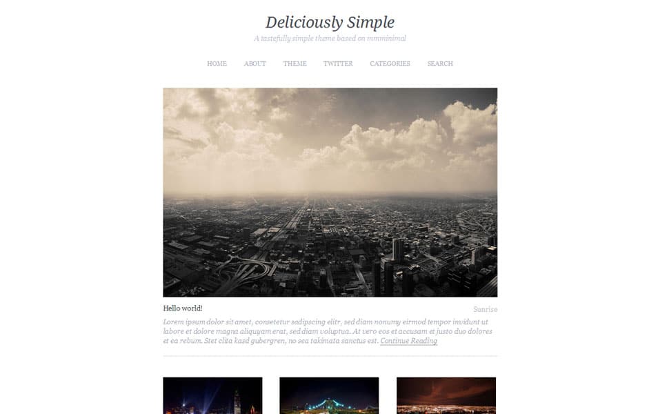 150+ Best Free Wordpress Portfolio Themes 2025 142 Deliciously Simple Free Portfolio WordPress Theme