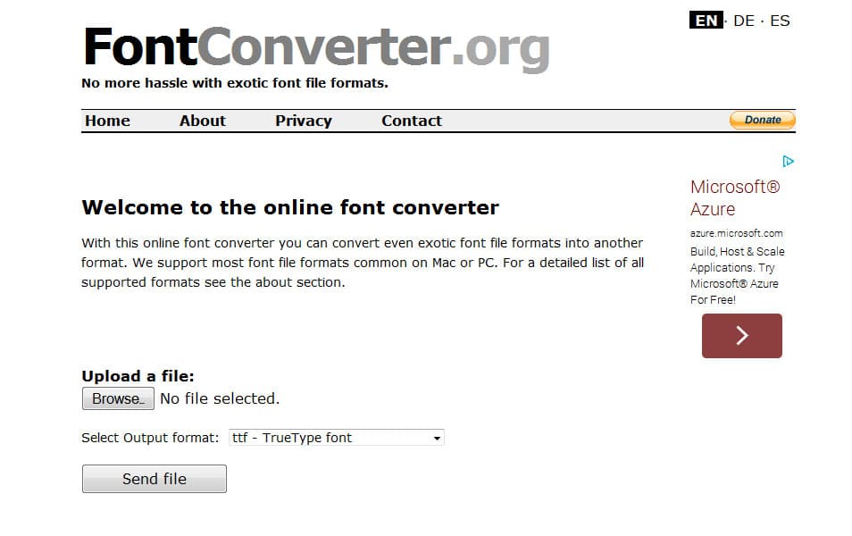 Font Converter