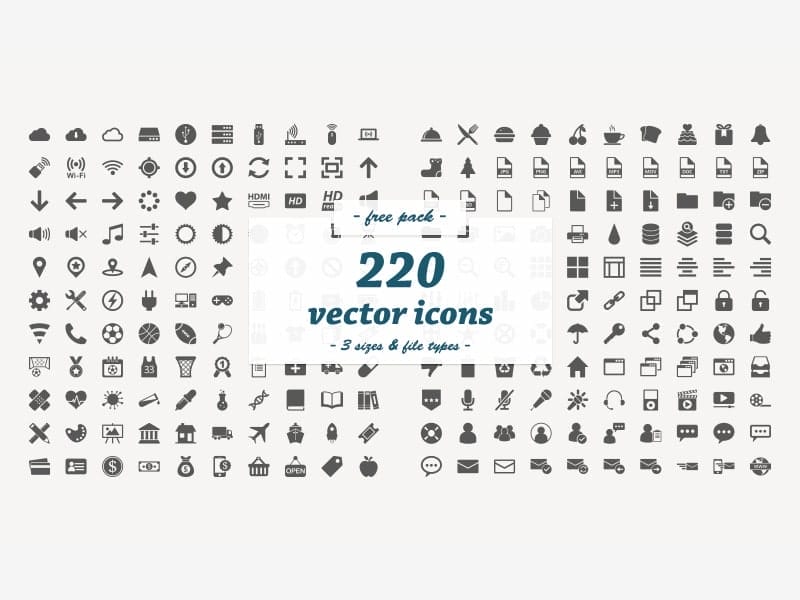 Free Flat Vector Icons