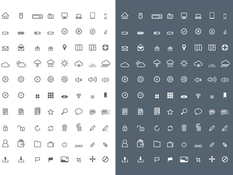 Free Flat Vector Icons