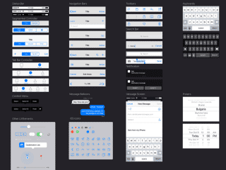 GUI Templates for Android and iOS