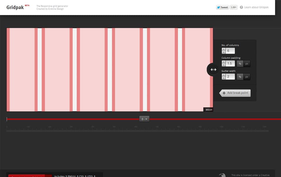 20 Awesome Responsive Web Design Tools For Designers and Developers 14 Gridpak