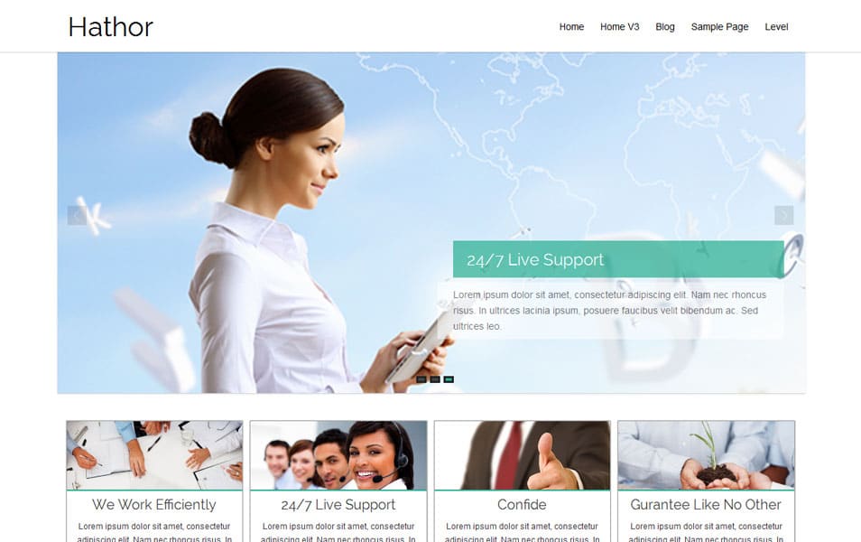 150+ Best Free Wordpress Portfolio Themes 2025 101 Hathor Free Portfolio WordPress Theme