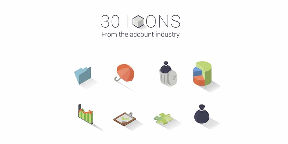 Isometric Icon Set