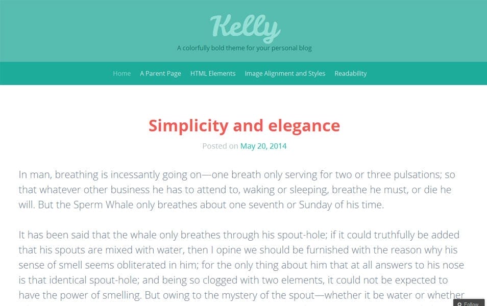 100+ Free Photography WordPress Themes 2024 79 Kelly Free Photography WordPress Theme