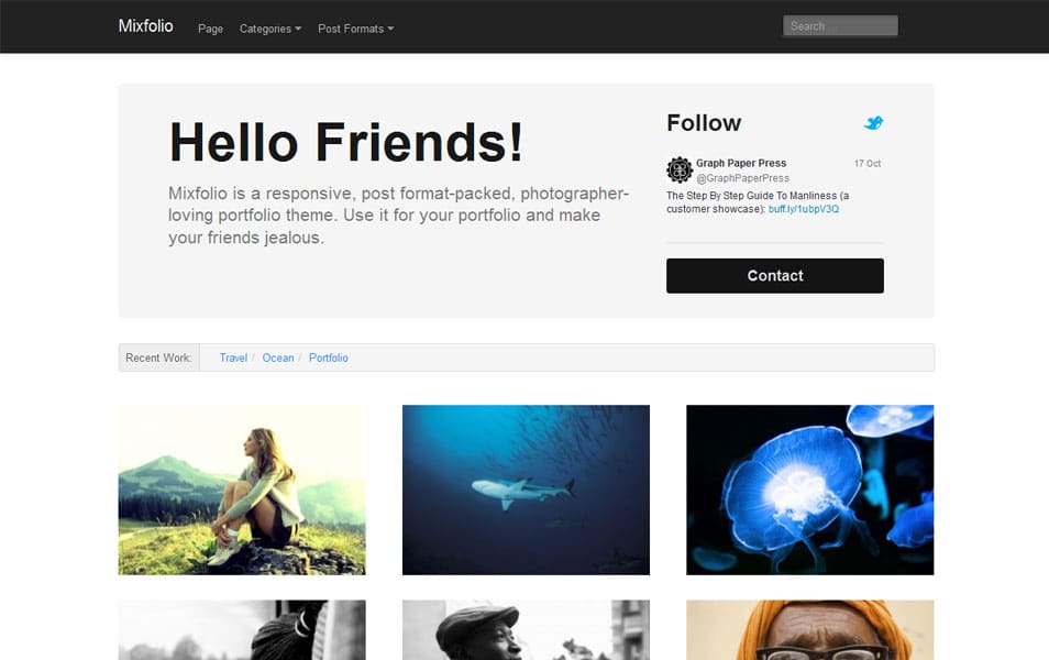 150+ Best Free Wordpress Portfolio Themes 2025 63 Mixfolio Free Portfolio WordPress Theme